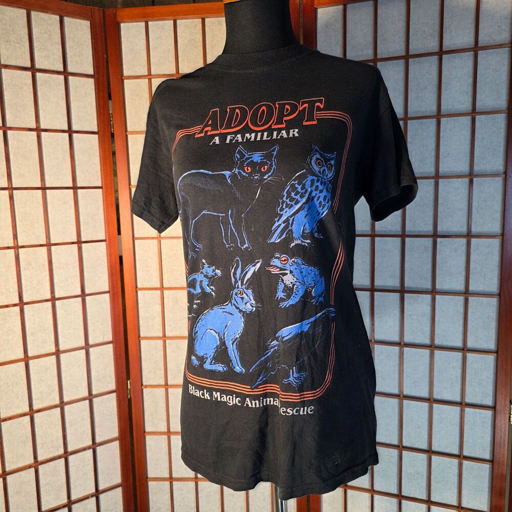 🖤 Adopt a Familiar Steven Rhodes T-Shirt Size Small 🖤